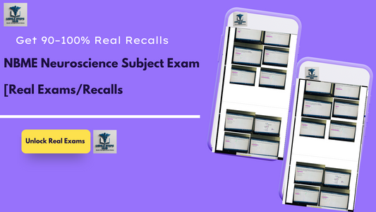 NBME Neuroscience Subject Exam - Recalls/Real Exam Package 2024-2025