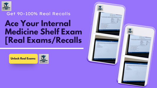 Ace Your Internal Medicine Shelf Exam with the 2024-2025 Recalls Package